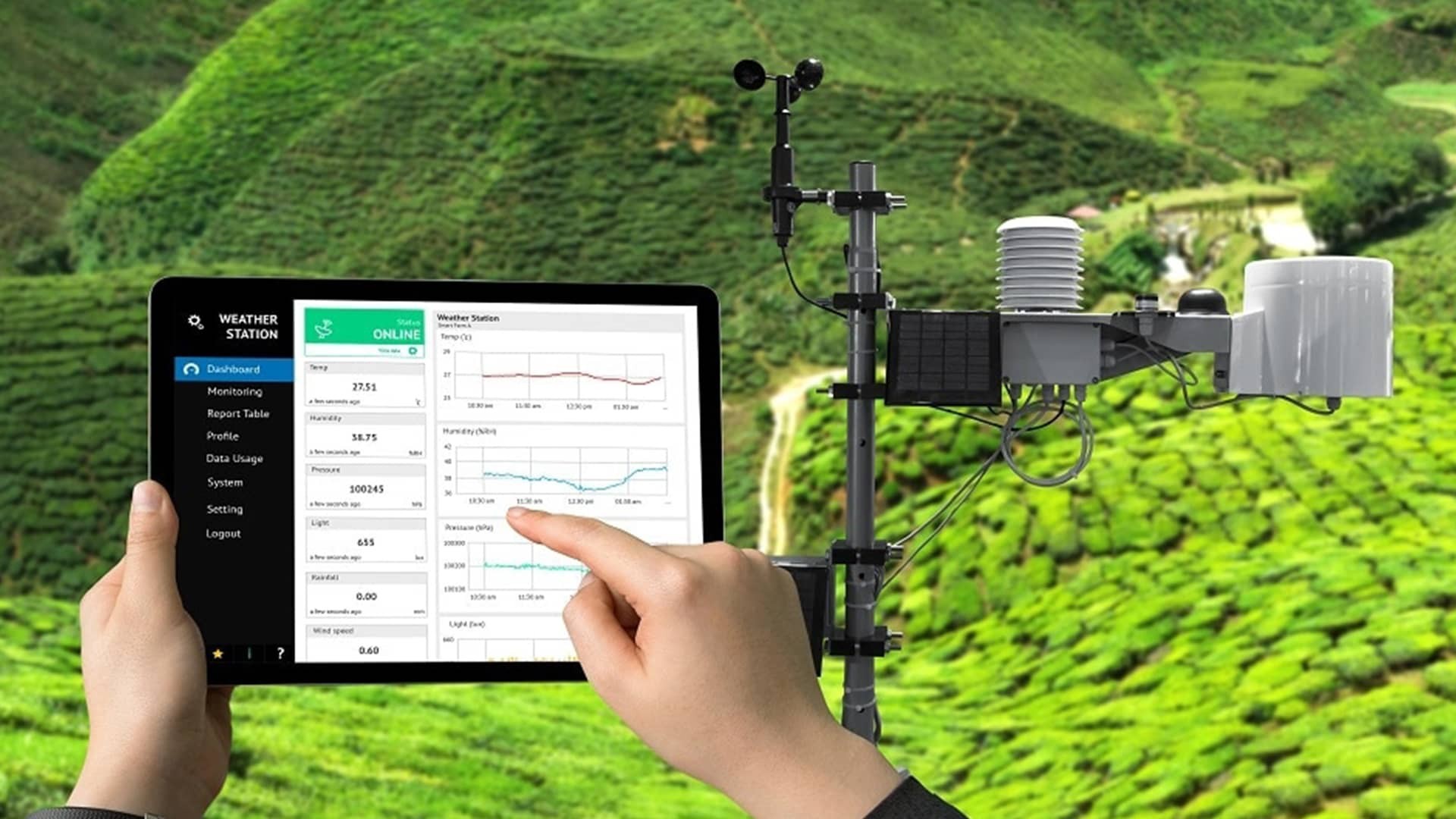 Αξιοποίηση της RFID για την Παρακολούθηση του Περιβάλλοντος: Προώθηση Έξυπνων Μετεωρολογικών Σταθμών και Οικολογικής Προστασίας