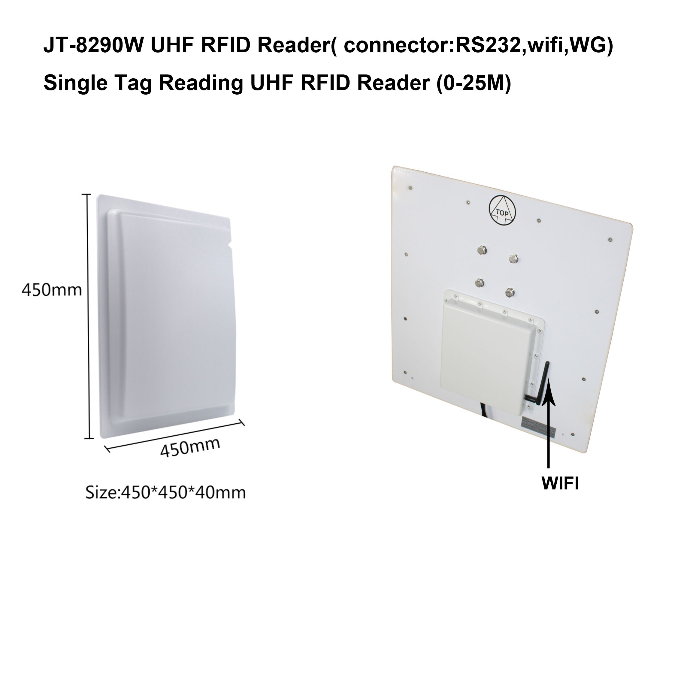 Αναγνώστης WIFI μεγάλης εμβέλειας 20M JT-8290W