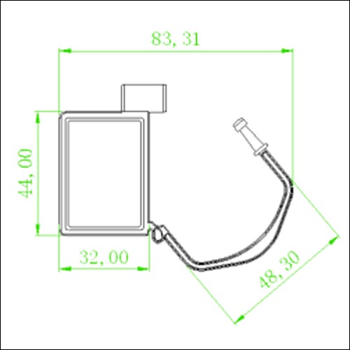 Ετικέτα κλειδώματος θήκης UHF RFID 6C