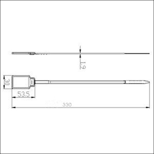 Ετικέτα RFID με δυνατότητα ανίχνευσης καλωδίου 6C