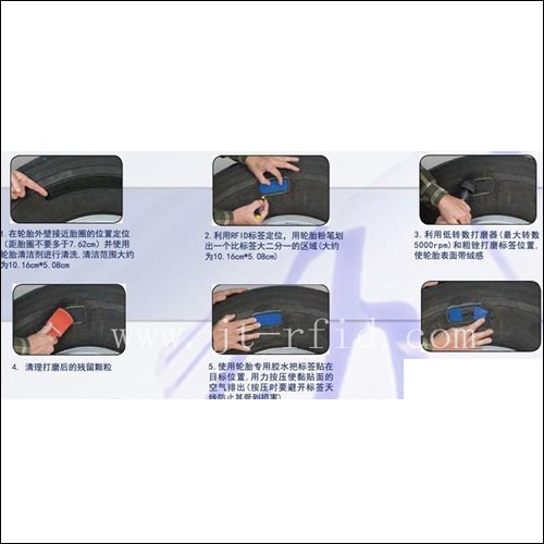 Ετικέτα ελαστικών RFID UHF