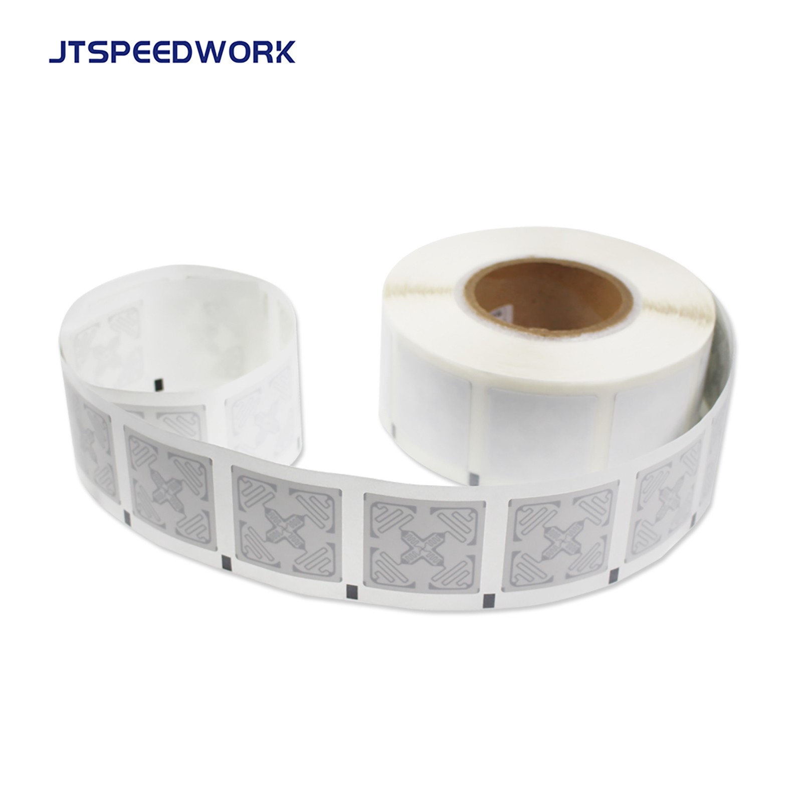 JT-IH47 50*50mm UHF RFID 860-960MHz Ετικέτα αυτοκόλλητου UCODE 9