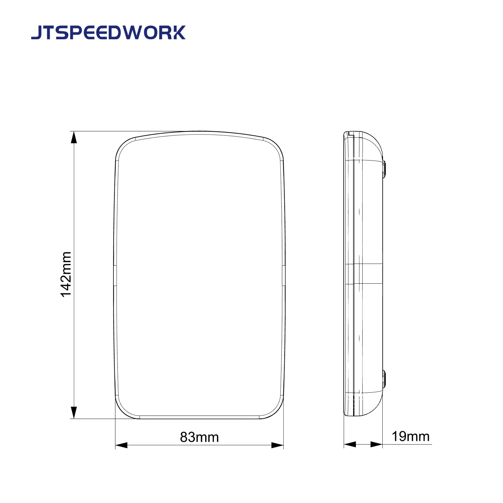 JT-6210 0-80cm UHF RFID Επιτραπέζιος Αναγνώστης USB Εγγραφέας ISO18000-6C