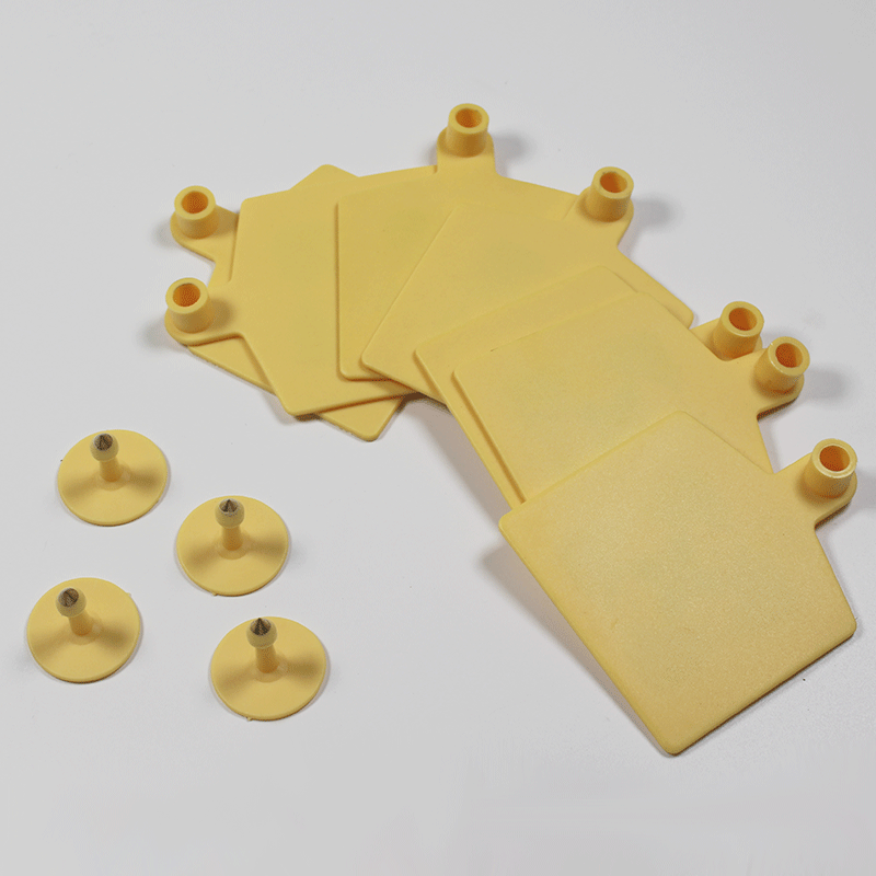 Ετικέτες αυτιών ζώων ISO18000-6c Gen2 UHF RFID