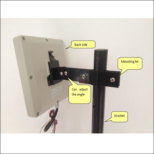 Σταθερός αναγνώστης RFID UHF 6M για διαχείριση πυροσβεστικών οχημάτων