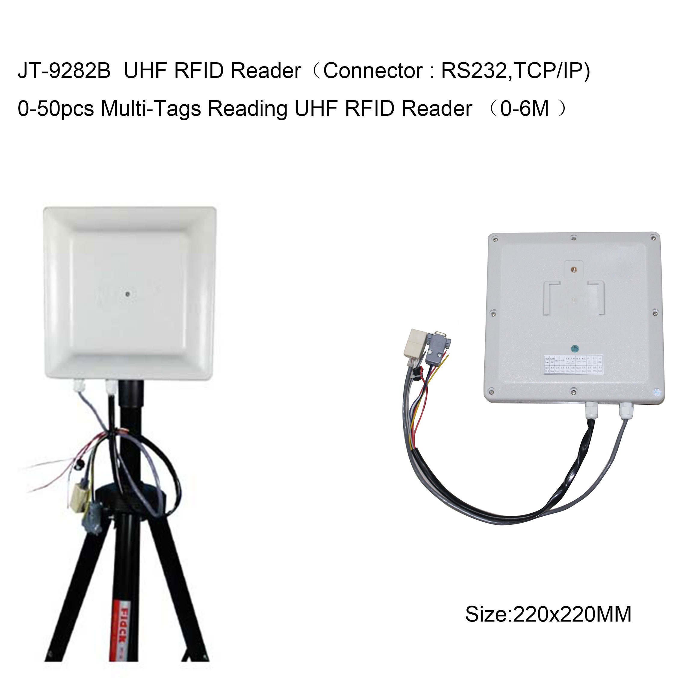 902-928Mhz R2000 Impinj UHF RFID Όλα σε ένα UHF Reader με RS485, TCP/IP