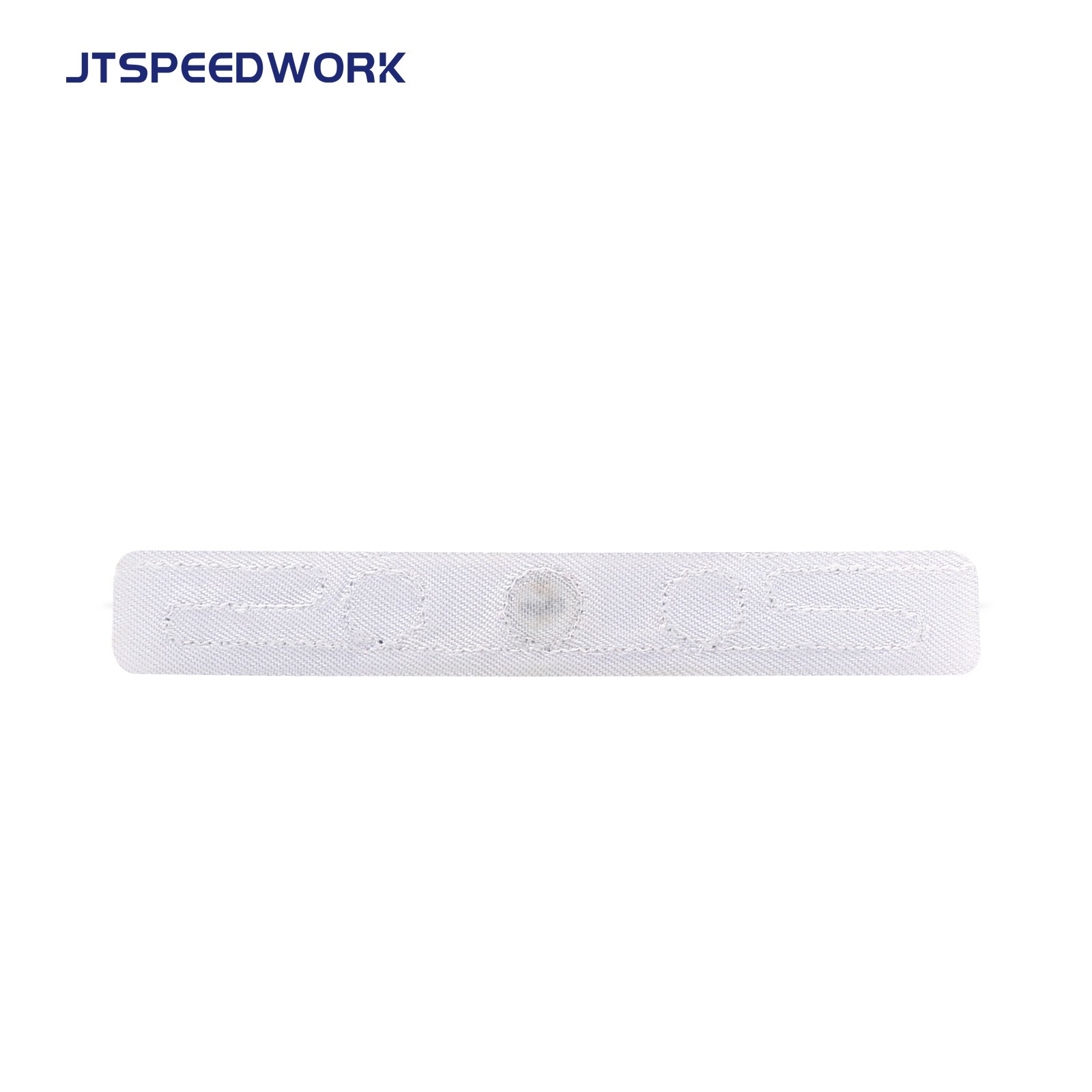 JT-F7010 70*10mm 860-960Mhz UHF Ετικέτα RFID για ύφασμα, πλυντήριο, ύφασμα, πλενόμενη