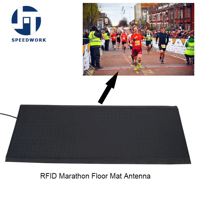 Μπλε χρώμα Marathon Sport χρονισμού UHF RFID Κεραία δαπέδου χαλιού