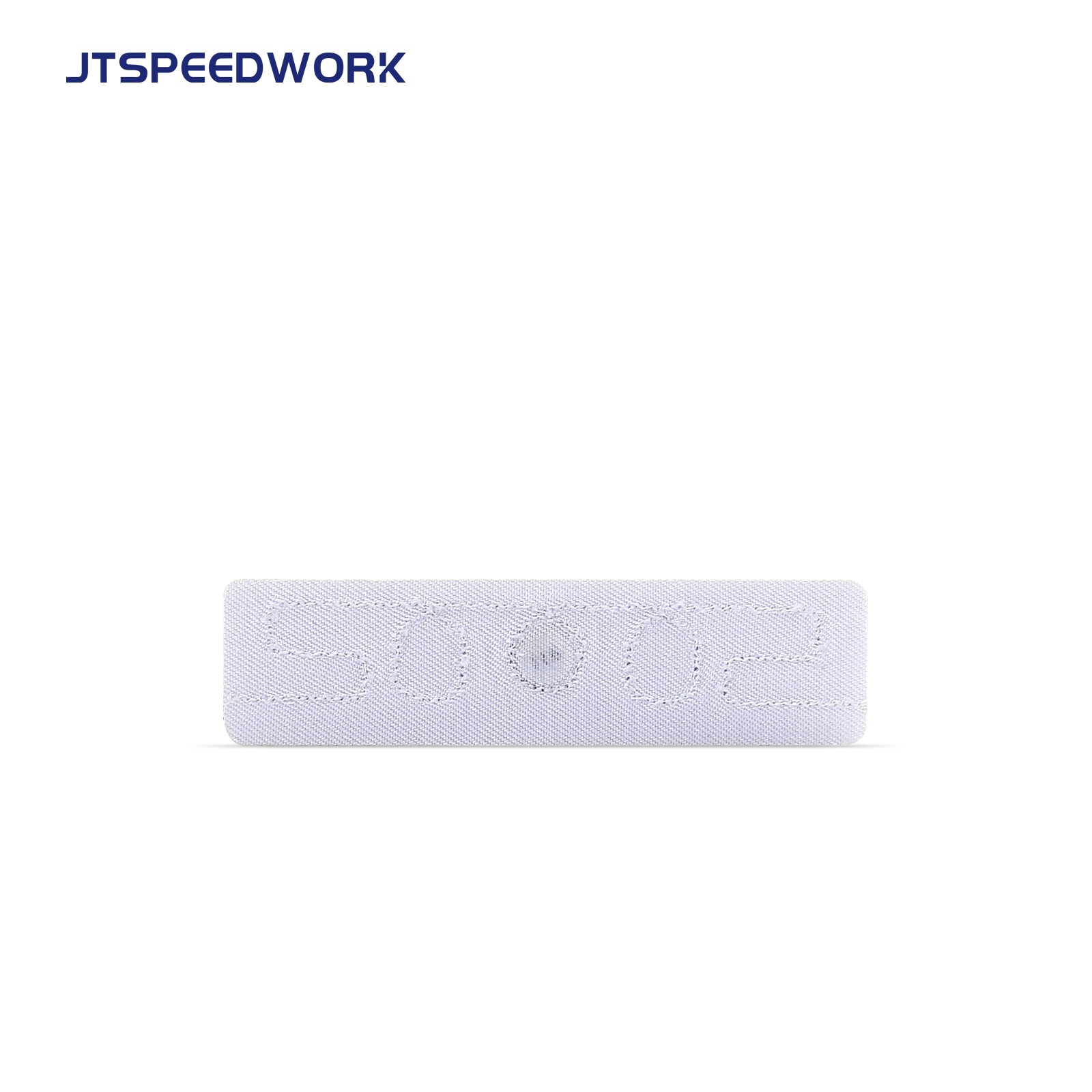 JT-F5815 58*15mm 860-960Mhz UHF Ετικέτα RFID για ύφασμα, πλυντήριο, ύφασμα, πλύσιμο