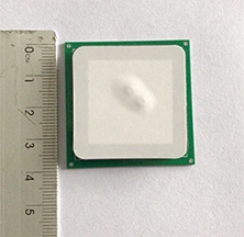 JT-T0036 3dBi UHF RFID Κεραμική Κεραία 36*36mm 865-868/902-928MHz RHCP Για PDA