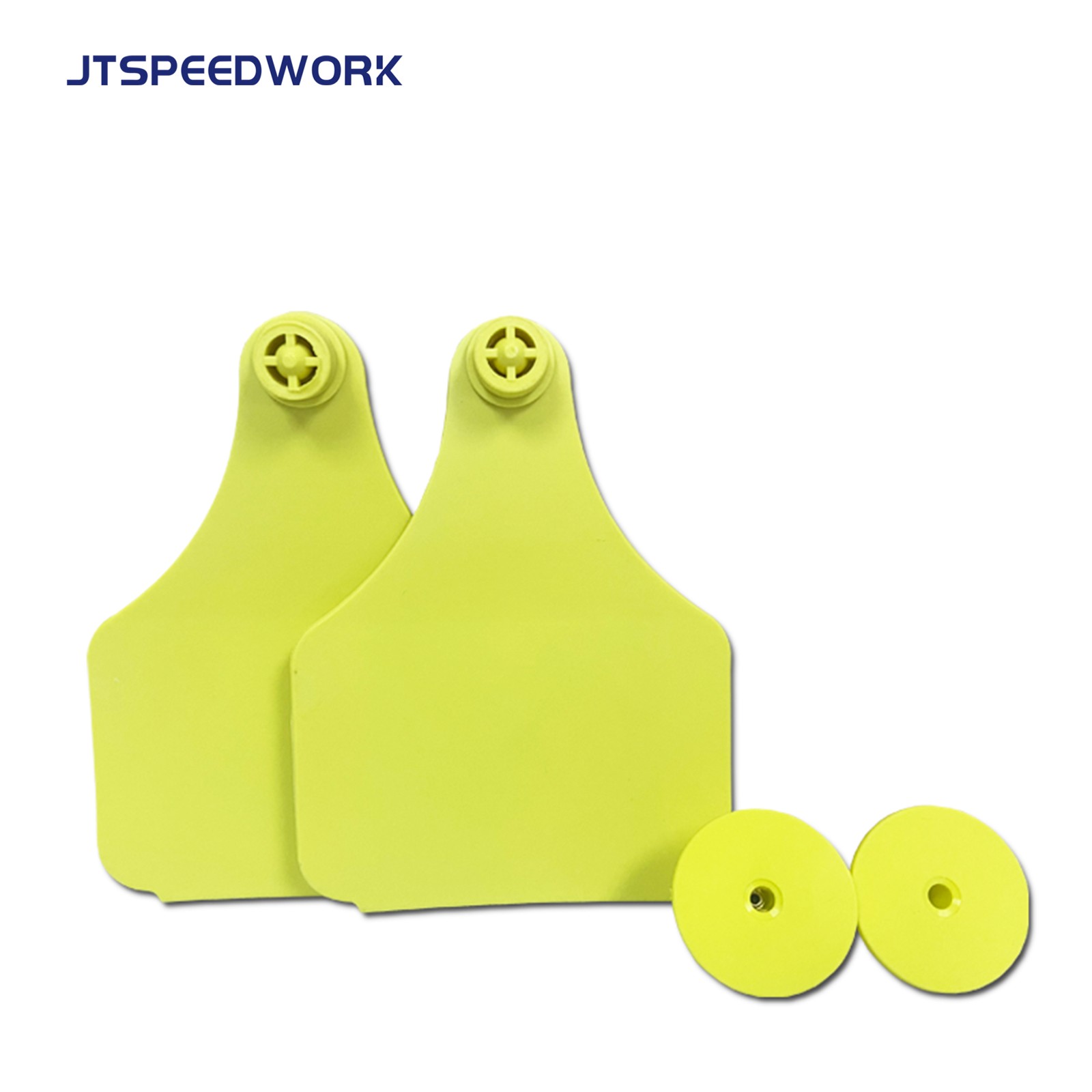 JT-E10080 100*75mm UHF RFID αυτί για βοοειδή ζώων για διαχείριση ζώων