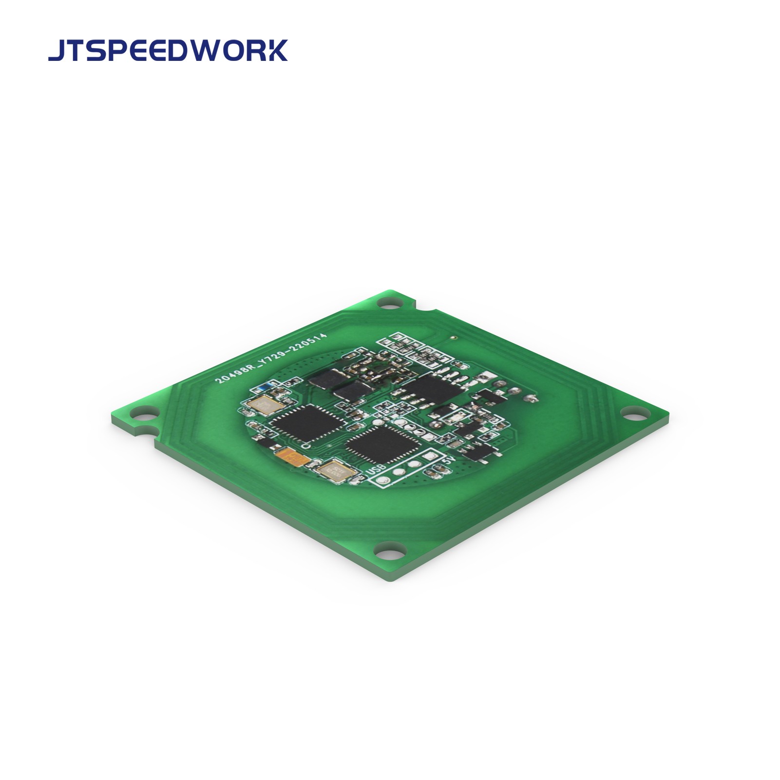 JT-1550 Μικρή Μίνι HF RFID 13.56MHz Μονάδα ISO14443A Πρωτόκολλο ISO 15693