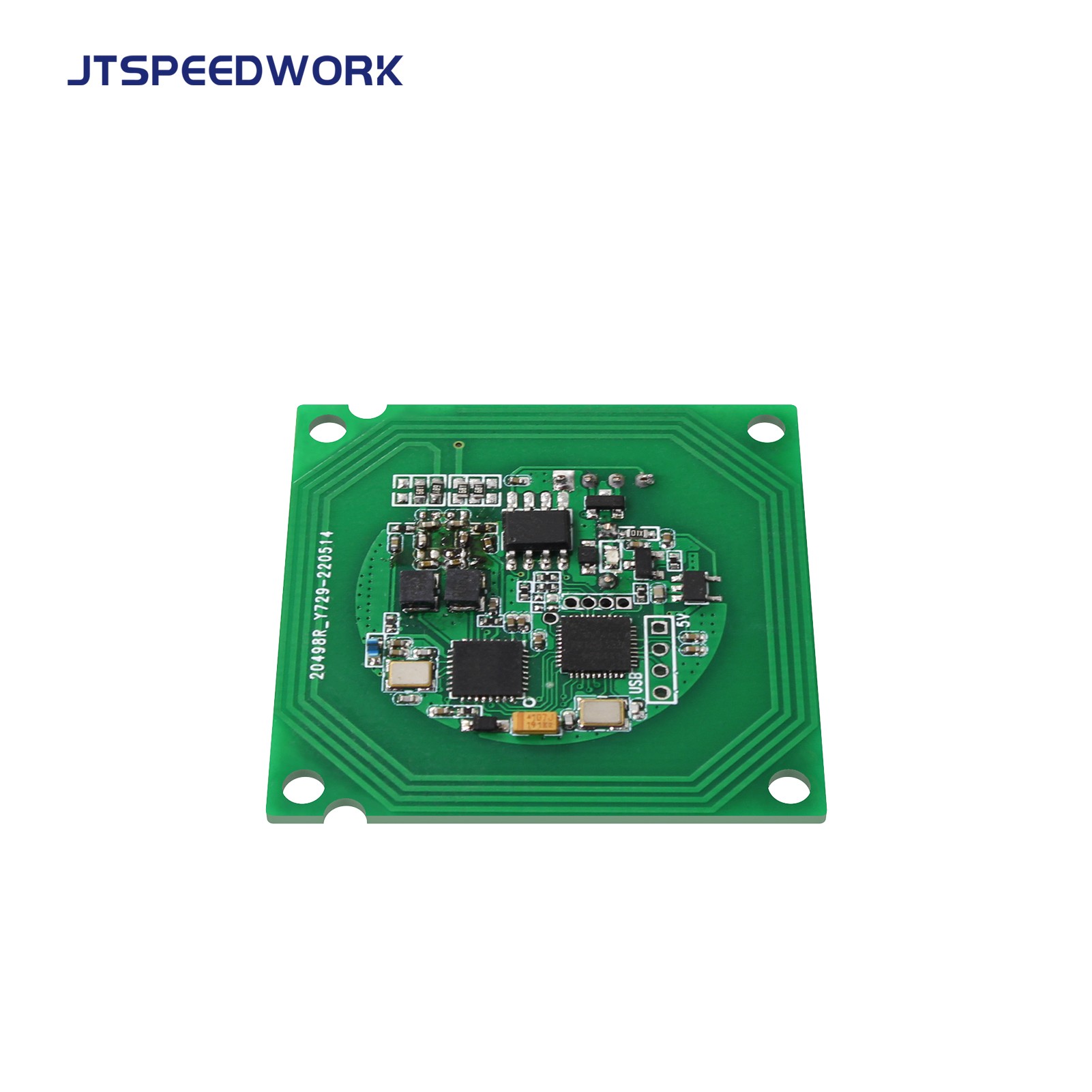 JT-1550 Μικρή Μίνι HF RFID 13.56MHz Μονάδα ISO14443A Πρωτόκολλο ISO 15693