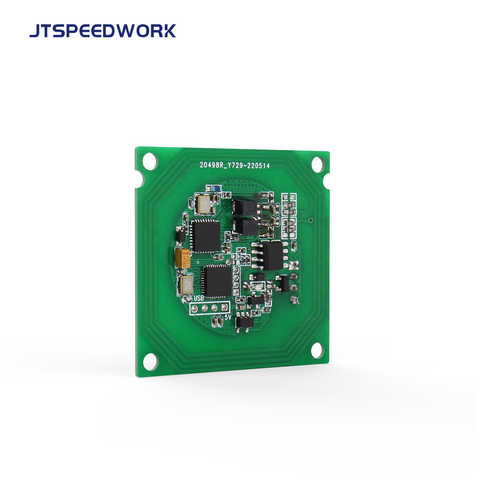 JT-1550 Μικρή Μίνι HF RFID 13.56MHz Μονάδα ISO14443A Πρωτόκολλο ISO 15693