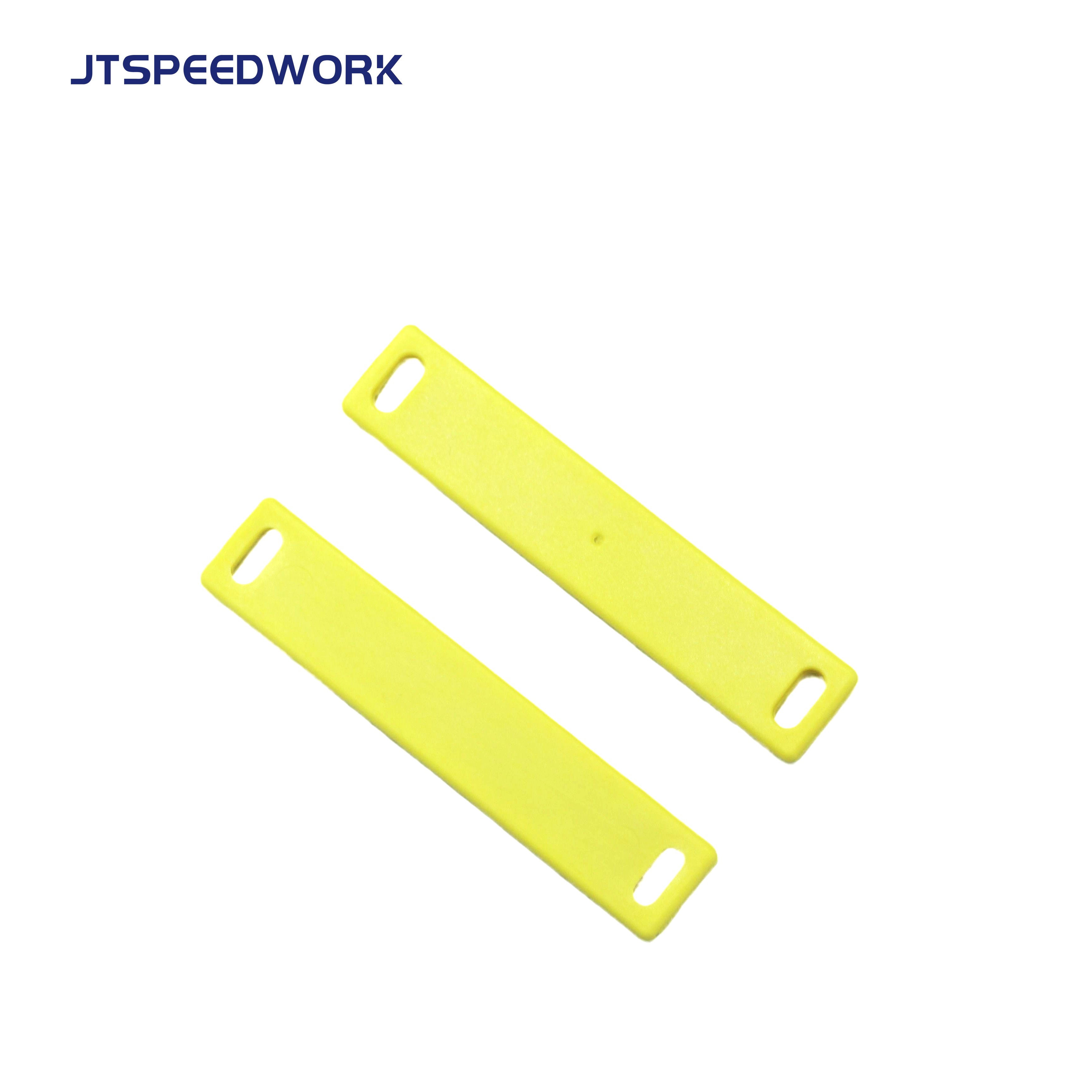 JT-K9018 90*18*4mm TPU UHF RFID Impinj Monza R6 Εύκαμπτη αντιμεταλλική ετικέτα