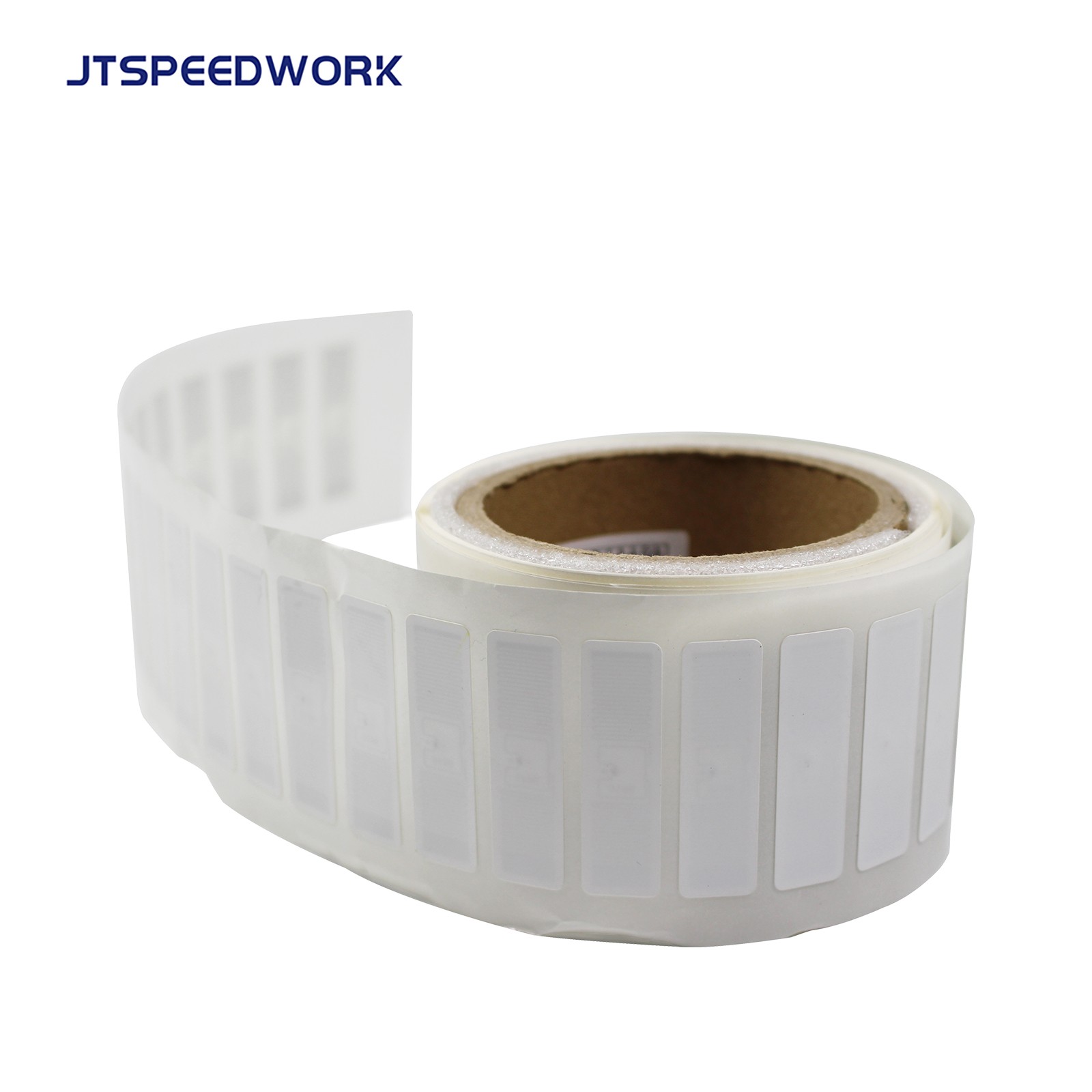 Αυτοκόλλητο τύπου χαρτιού με επικάλυψη RFID UHF JT-I9610 48*14mm