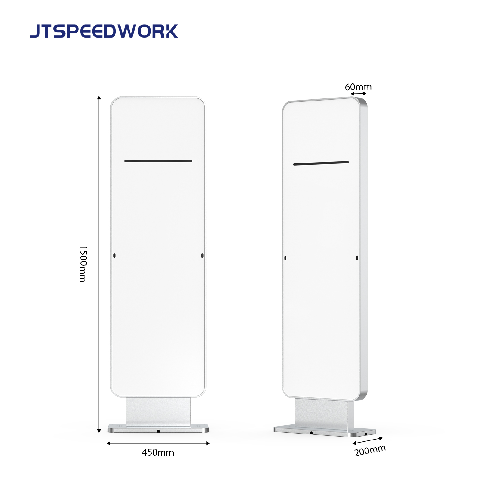 JT-923 ή JT-924 ISO18000-6C UHF RFID αναγνώστης πύλης με οθόνη Android για διαχείριση ελέγχου πρόσβασης