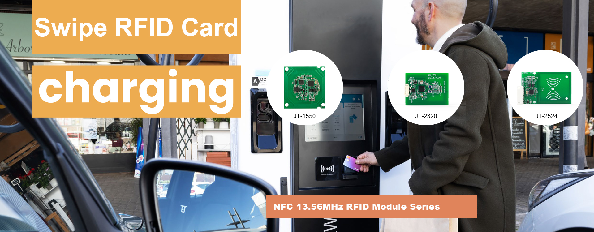 Σύρετε τη φόρτιση κάρτας RFID